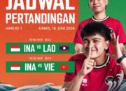Timnas MLBB Indonesia merayakan kemenangan atas Laos dan Vietnam di kualifikasi Asian Games 2026 Singapura