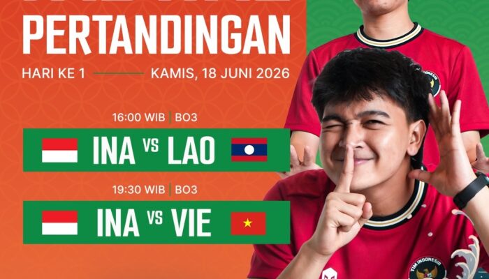 Timnas MLBB Indonesia Sapu Bersih Laos dan Vietnam, Puncaki Klasemen