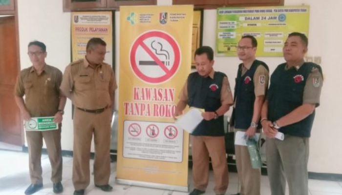Satgas KTR Tuban Tinjau Kepatuhan Tuban Perketat Aturan Tanpa Rokok