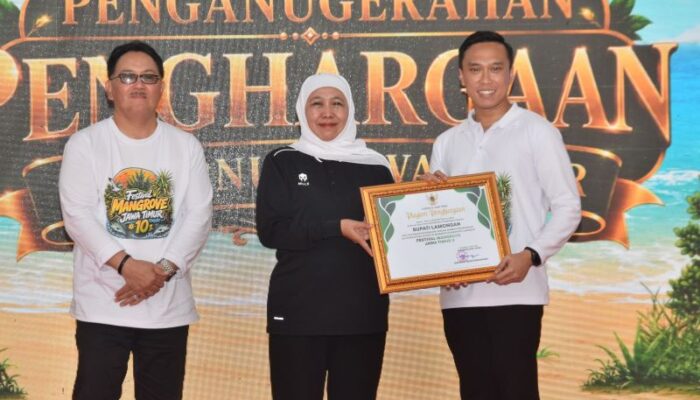 Pemkab Lamongan Raih Penghargaan Pengelolaan Mangrove Tingkat Jawa Timur