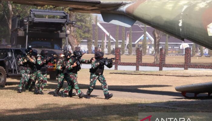 Korpasgat TNI AU Rampungkan Pelatihan Antiteror Bandara, Tingkatkan Kesiapsiagaan Hadapi Pembajakan Pesawat