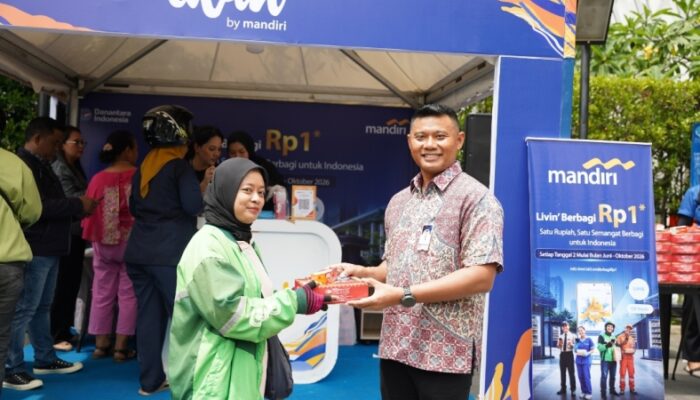 Bank Mandiri Perluas Aksi Sosial, Pekerja Rentan Bisa Dapat Paket Makanan Cukup Bayar Rp1