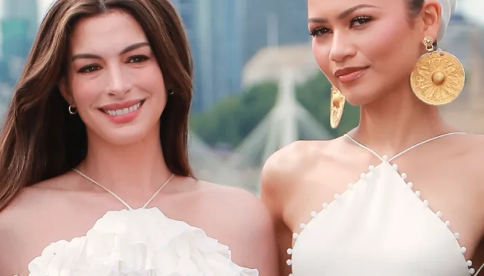 Zendaya dan Anne Hathaway Kompak Kenakan Halter Neck, Tren Fashion Lawas Bangkit Lagi
