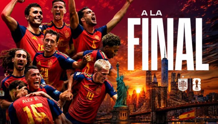Spanyol Tumbangkan Prancis 2-0, La Roja Melaju ke Final Piala Dunia