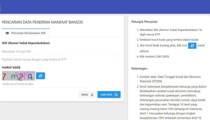 Pahami Kategori Desil Bansos dan Cara Cek Resmi via HP
