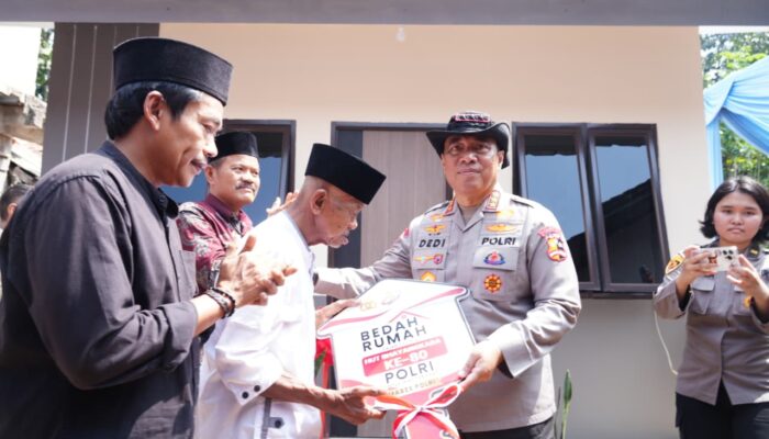 Sentuhan Nyata di Hari Bhayangkara ke-80, Polri Wujudkan Hunian Layak dan Modern bagi Warga Bogor