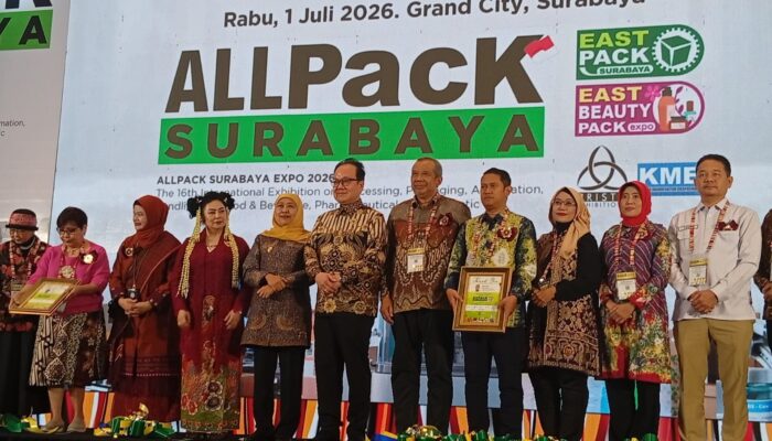 Momentum Transformasi Industri, Allpack Surabaya dan East Beauty Pack Expo 2026 Resmi Dibuka