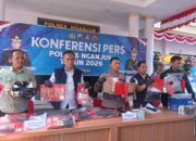 Gebrak Semester I Tahun 2026, Polres Nganjuk Sikat Pelaku Curanmor hingga Jaringan Narkotika