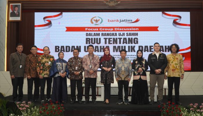 DPD RI Uji Sahih RUU BUMD, Senator Lia Dorong Penguatan Tata Kelola Bank Jatim