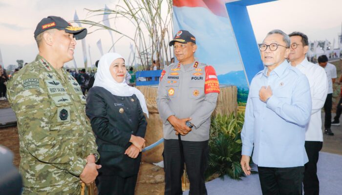 Dampingi Presiden Prabowo, Khofifah Pacu Jatim Jadi Jangkar Pangan