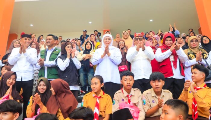 Progres 88,7%, Khofifah Tinjau Sekolah Rakyat Muncar