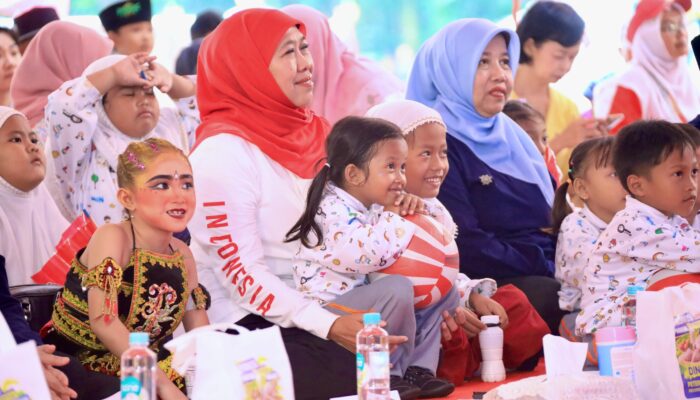 Hari Anak Nasional 2026, Gubernur Khofifah: Perlindungan Anak Adalah Investasi Strategis Indonesia Emas 2045