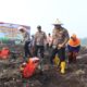 Dukung Ketahanan Pangan Nasional, Polres Mojokerto Tanam Jagung di Lahan 6 Hektar