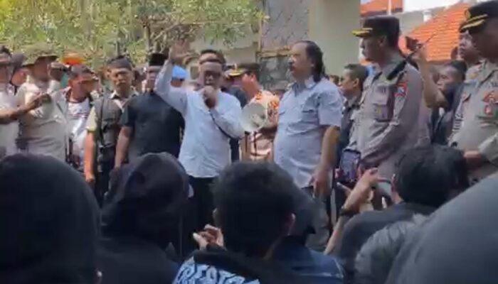 Tuntut Keadilan, Pesilat PSHT Nganjuk Gelar Aksi di Kejari
