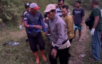 Gagal Fungsi Rem di Turunan Ekstrem Pacet, Sepeda Motor Dua Remaja Terjun ke Jurang