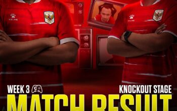 Timnas eFootball Indonesia di babak gugur FIFAe Nations League 2026