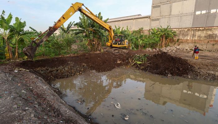 Pemkot Surabaya Siapkan Mini Bozem di Exit Tol Margomulyo-Tandes untuk Atasi Genangan