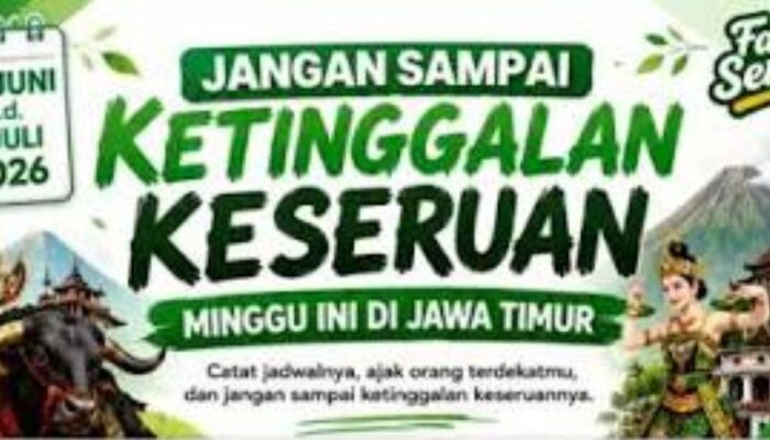 Kalender Event Jawa Timur Juli 2026: Panggung Megah Tradisi, Olahraga, dan Seni Modern