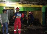 Korsleting Listrik, 5 Ruko di Pasar Ngemplak Tulungagung Ludes