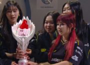 Skuad Team Vitality merayakan keberhasilan menjuarai MLBB Women’s Invitational (MWI) 2026 di Esports World Cup Paris. Gelar ini sekaligus memperkuat dominasi organisasi tersebut di panggung MLBB putri dunia.