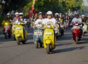 Semarak HJL ke-457, Lamongan Vespa Day 2026 Sukses Satukan Scooterist Lintas Daerah