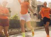 Tampilan fitur Events Strava untuk mencari komunitas dan event olahraga langsung dari aplikasi.
