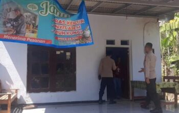 Upal Sasar Penjual Jamu, Kapolsek Gandusari Turun Tangan