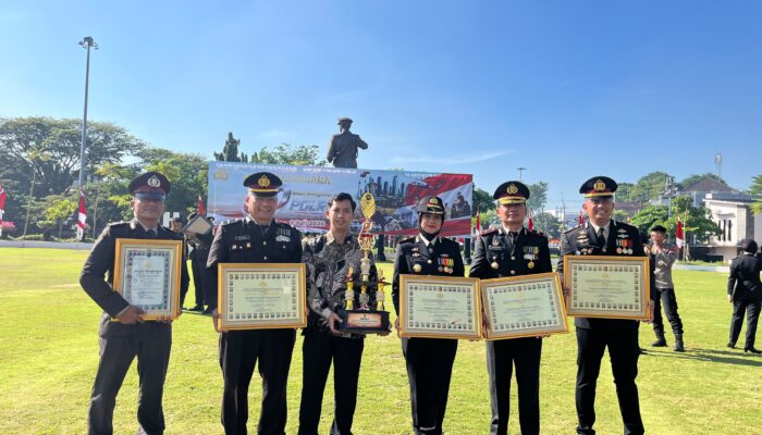 Polresta Solo Bersinar di Hari Bhayangkara ke-80, Bawa Pulang Lima Penghargaan Tingkat Polda Jateng