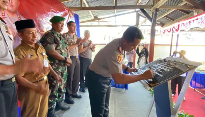 Kapolres Probolinggo Resmikan Renovasi Polsek Bantaran dan Besuk,Tekankan Optimalisasi Pelayanan Publik
