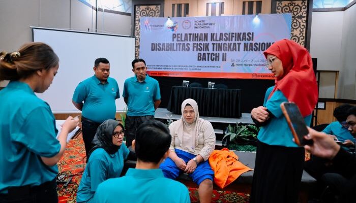 72 Tenaga Klasifier Olahraga Disabilitas Resmi Tersertifikasi, Perkuat Pembinaan Atlet Menuju Paralimpiade 2028