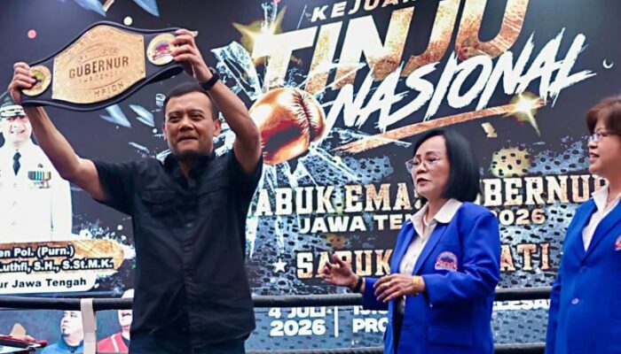 Gubernur Ahmad Luthfi Dorong Solo Jadi Pusat Lahirnya Petinju Berprestasi Jawa Tengah