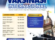 RSD Nganjuk Buka Layanan Vaksinasi Internasional untuk Haji, Umrah, dan Perjalanan ke Luar Negeri