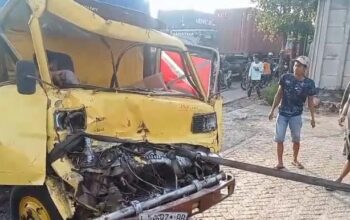 Kecelakaan Beruntun di Tambak Osowilangun Surabaya, Tiga Kendaraan Terlibat Satu Sopir Patah Tulang