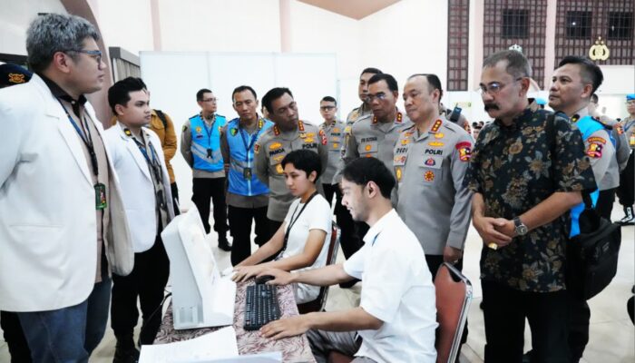 Wakapolri Awasi Seleksi Taruna Akpol 2026, Teknologi HRV, BMD, dan VO₂ Max Tingkatkan Akurasi Rikkes