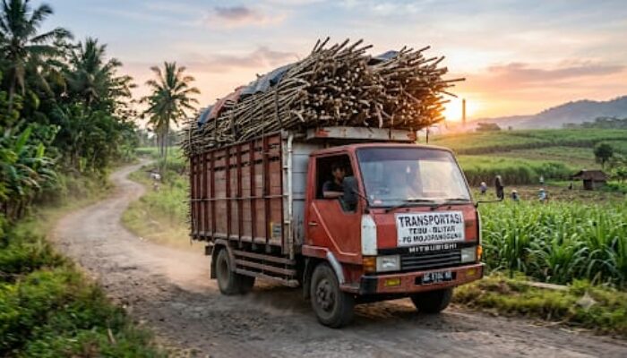 Niat Istirahat Berujung Petaka, Truk Bermuatan 9 Ton Tebu Milik Sopir Asal Blitar Digasak Maling