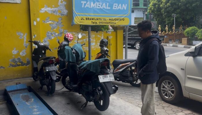 Aksi Nekat Siang Hari, Honda Beat Milik Bengkel Digasak Pencuri