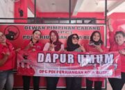 DPC PDIP Kota Blitar Rutin Gelar Dapur Umum Gotong Royong