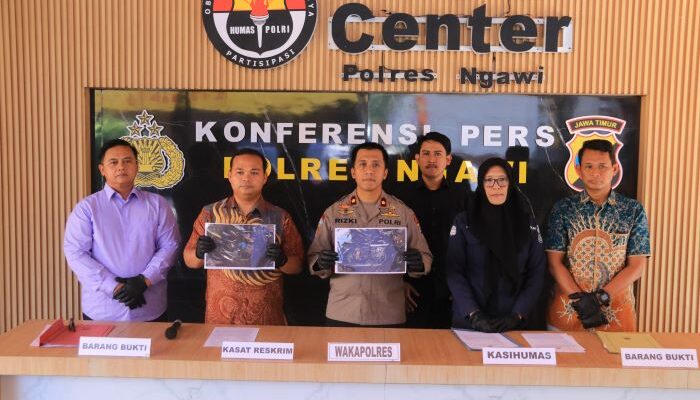 Polres Ngawi Tangkap DPO Kasus Curanmor di Kendal, Pelaku Terancam 7 Tahun Penjara
