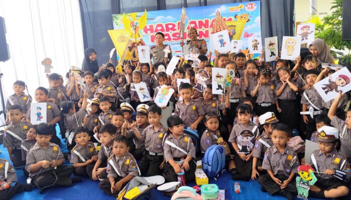 Peringati Hari Anak Nasional 2026, Polsek Kediri Kota Kenalkan Edukasi Lewat Wayang Kartun Waton Sae