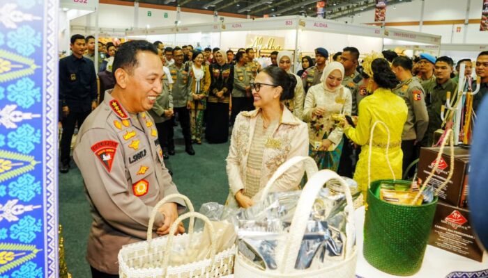Kapolri Tinjau Bazar Bhayangkari Nusantara 2026, Tegaskan Komitmen Dukung UMKM dan Budaya Lokal