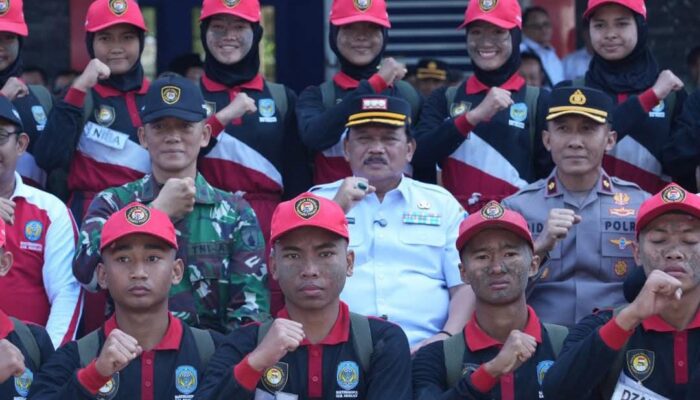 Buka Diklat Paskibraka 2026, Bupati Nganjuk Gembleng 78 Pelajar Pilihan