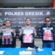 Polres Gresik Tangkap Dua Kurir Sabu, Modus Sistem Ranjau Terbongkar