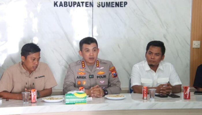 Kapolresta Sumenep Perkuat Sinergi dengan PWI, Dorong Penyampaian Informasi yang Akurat dan Edukatif