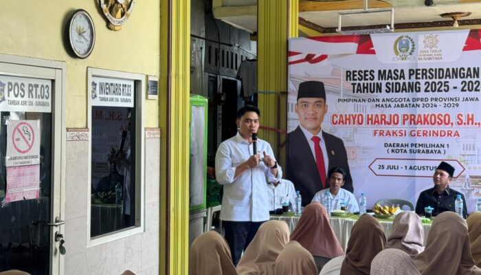 Reses di Tambak Asri, Cahyo Kawal Usulan SMAN & Jembatan
