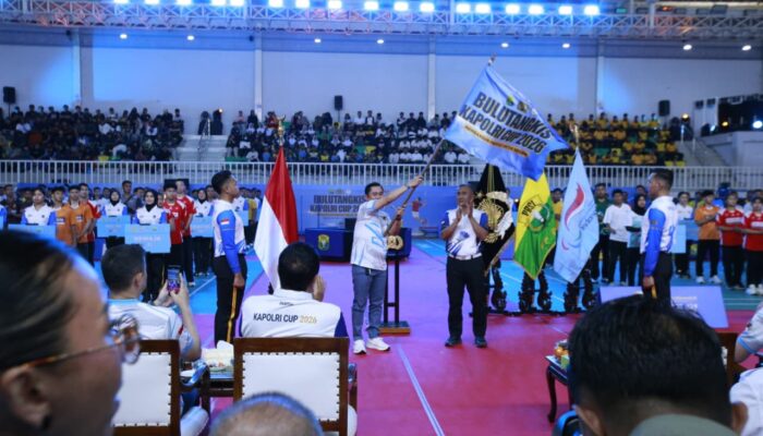 Kapolri Cup 2026 Resmi Bergulir, 1.219 Pebulu Tangkis dari Umum, Polri, dan Difabel Ambil Bagian