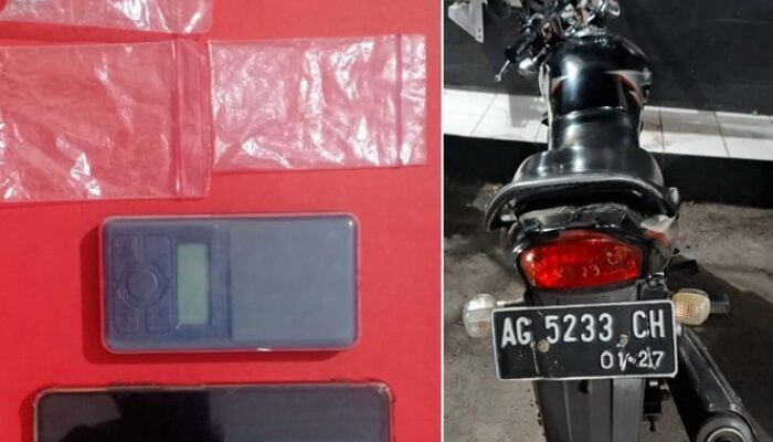 Sembunyikan 11 Gram Sabu di Kos, Pria Kediri Dicokok