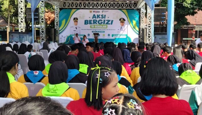 Cegah Stunting Sejak Dini, Pemkot Kediri Galakkan Gerakan Aksi Bergizi di Sekolah