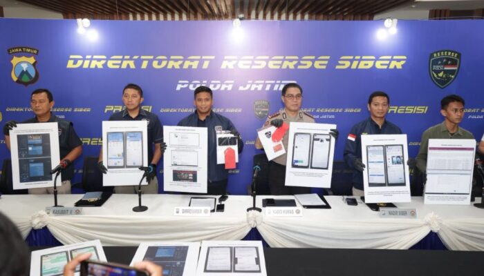 Polda Jatim Bongkar Peretasan 260 Website, Domain Dijual untuk Promosi Judi Online