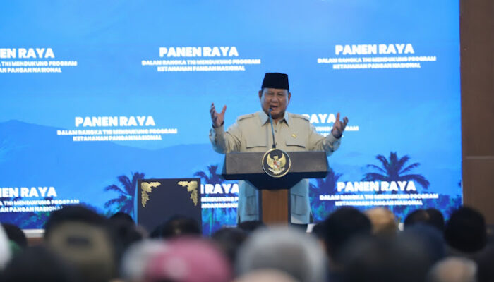Bupati Hadiri Panen Raya Tebu Terintegrasi Bersama Presiden Prabowo