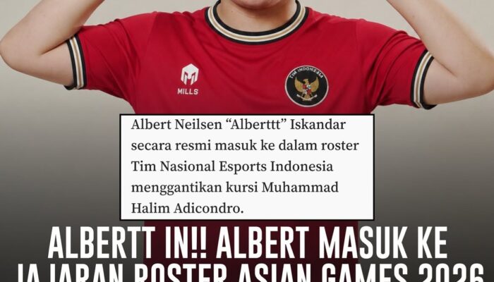 34 Atlet Timnas Esports Indonesia Dikunci untuk Asian Games 2026, Alberttt Masuk Gantikan Pemain MLBB